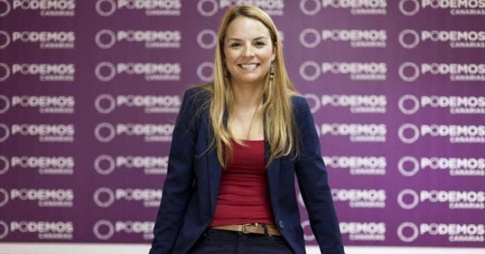 Noemí Santana, nueva secretaria de Podemos en Canarias