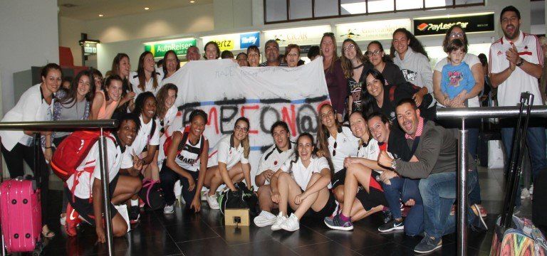 El  CD Magec Tías "Contra la violencia de género" , nuevo equipo de la Liga Femenina 2