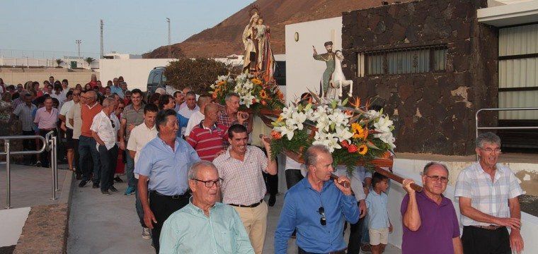 Tahíche conmemora la festividad de su patrón, Santiago Apóstol