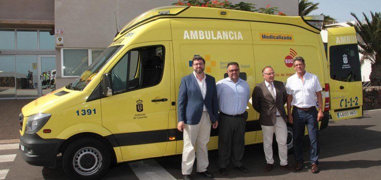 Aculanza denuncia que la nueva ambulancia medicalizada para Lanzarote es un vehículo de 2014