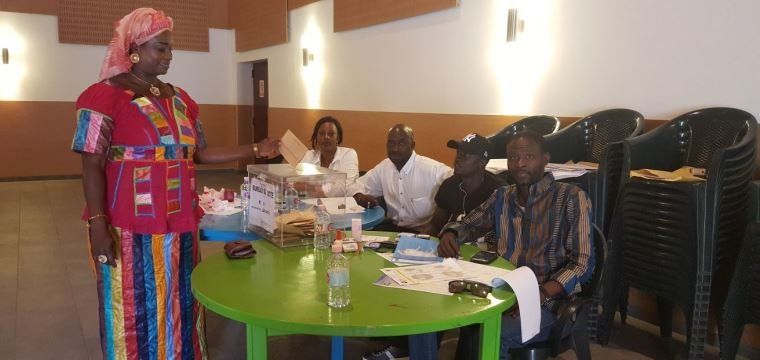 Los senegaleses residentes en Lanzarote acudieron a votar las Elecciones Legislativas