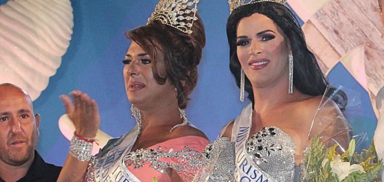 Dayana Luis y Yarelis Vizcaíno se coronan como Miss Turismo Gay Puerto del Carmen 2017