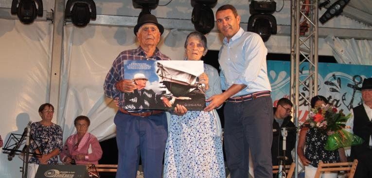 La Caleta de Famara rinde homenaje al mayor de sus vecinos