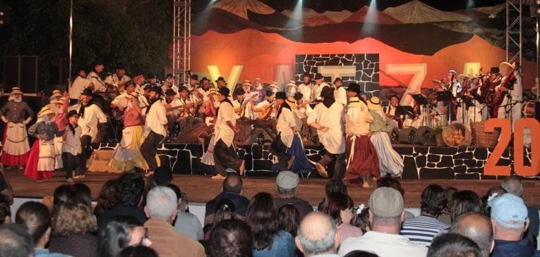 Yaiza acogió el festival de la Agrupación Folclórica Rubicón