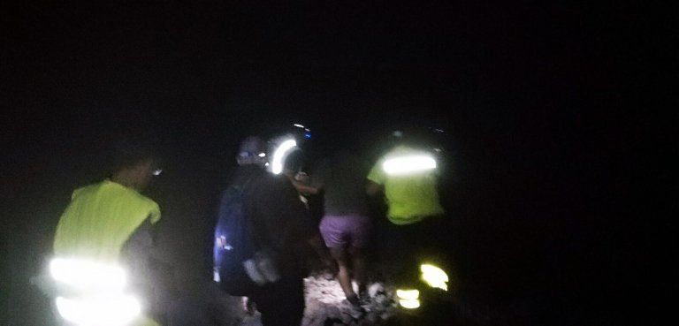 Rescatados dos turistas perdidos en la zona de Las Malvas en la costa de Tinajo