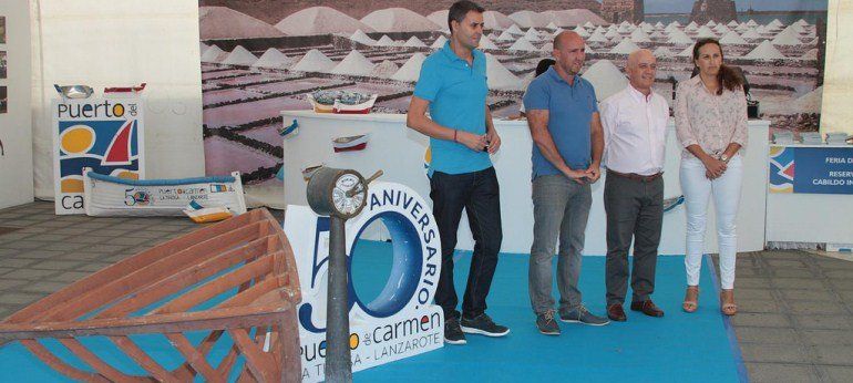 La primera Feria del Mar de Puerto del Carmen abre sus puertas "para potenciar el ocio náutico"