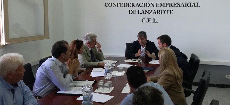La CEL traslada a Clavijo las "preocupaciones" del sector empresarial de Lanzarote