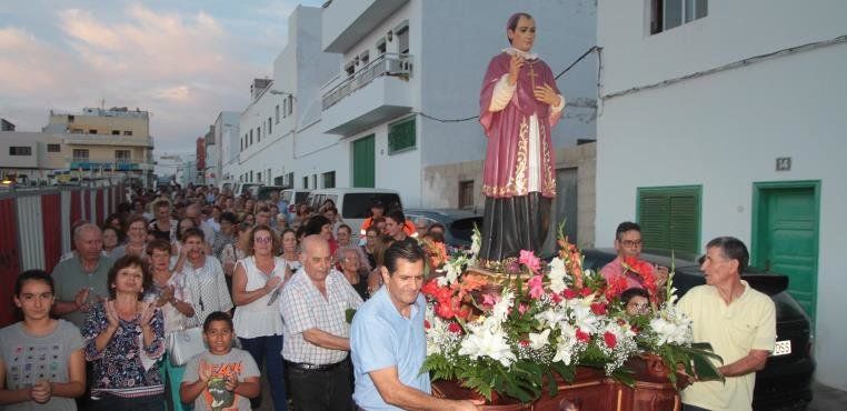 Altavista cierra sus fiestas con la procesión en honor a San Antonio Mª Claret