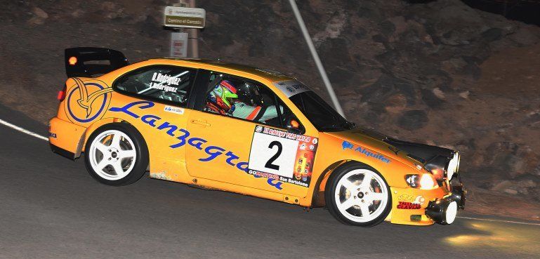 Oliver Rodríguez-Iván Rodríguez, primeros líderes del II Rallye Tías ? Yaiza Trofeo Go Karting San Bartolomé