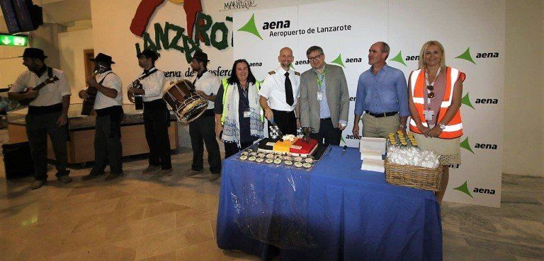 El Aeropuerto de Lanzarote estrena una nueva ruta con Bélgica
