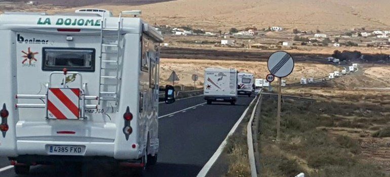 Autocaravanas en Lanzarote