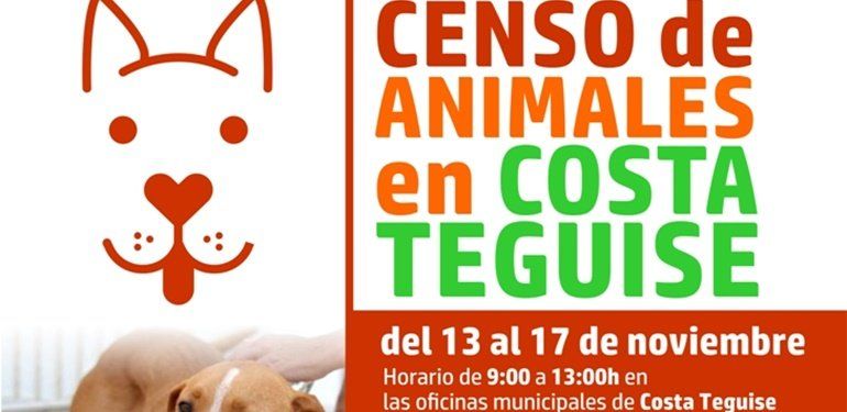 El Ayuntamiento promueve el censo de animales en Costa Teguise