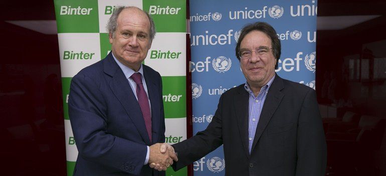 Binter renueva su compromiso con Unicef para contribuir a aumentar la supervivencia infantil