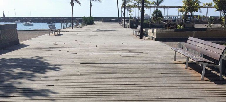 El Cabildo ofrece pagar el arreglo del parque Islas Canarias mientras se "depuran responsabilidades"