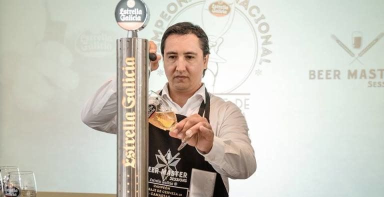 Alexander Malaquín, del Restaurante Las Cadenas, ganador de la BeerMaster de Canarias