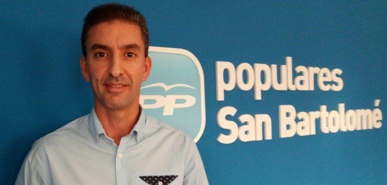 Lorenzo Reyes, candidato único a presidir el Comité Local del PP de San Bartolomé