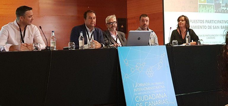 San Bartolomé presenta en Tenerife su "exitosa" experiencia de presupuestos participativos