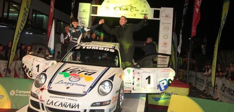Octavo triunfo de Yeray Lemes en el  Rallye Orvecame -Isla de Lanzarote