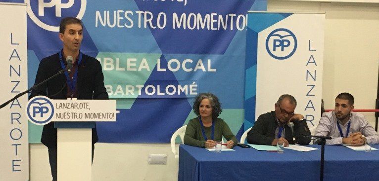 Lorenzo Reyes asume la presidencia del PP de San Bartolomé para "fortalecer el proyecto en el municipio"