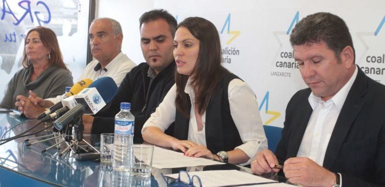CC hace un "llamamiento" al resto de partidos para formar una nueva mayoría en Arrecife