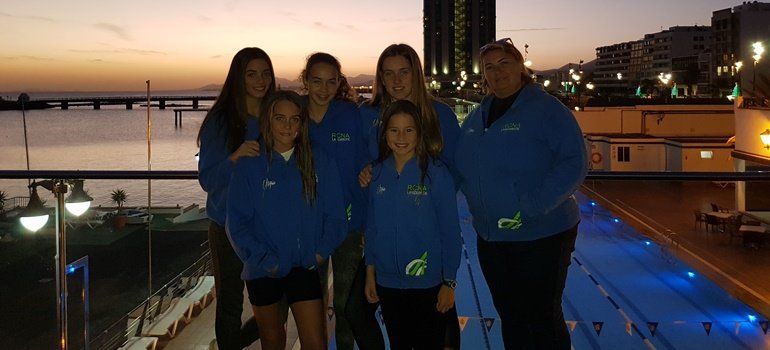 Seis nadadoras del CD Pingüinos de Arrecife, convocadas por la Selección Canaria