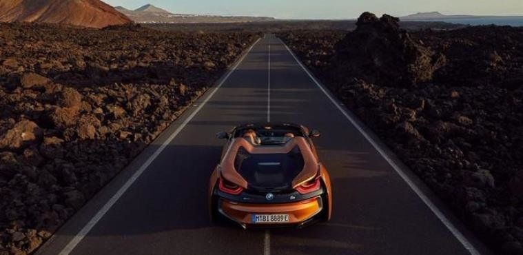 BMW elige Lanzarote para promocionar el i8 Roaster