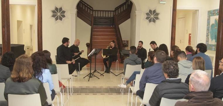 La Casa de la Cultura Agustín de la Hoz acogió el concierto de "Quinteto de Viento"