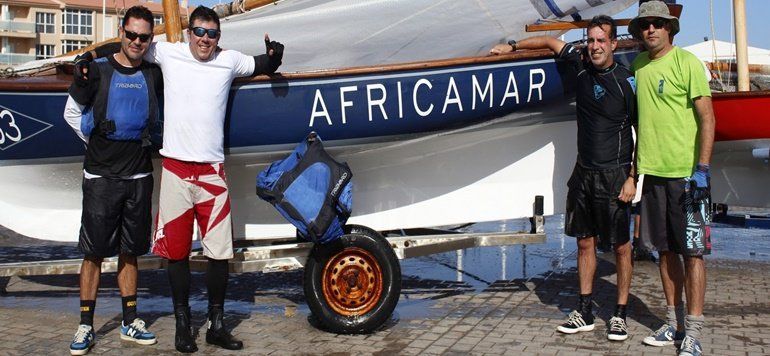 El Congelados Africamar revalida el título de campeón de Canarias de vela latina