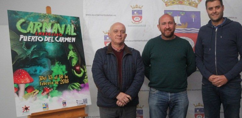El Ayuntamiento presenta el cartel del próximo Carnaval de Puerto del Carmen