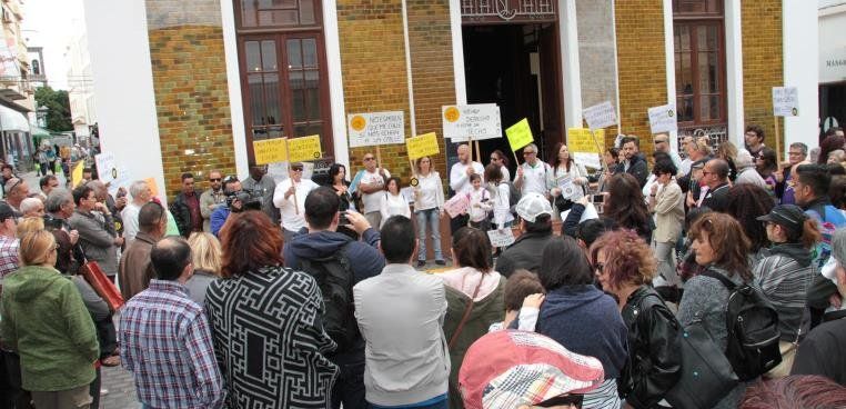 Movilización para reclamar una vivienda digna en Lanzarote