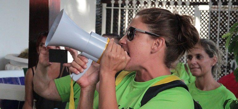 La presidenta de Las Kellys de Lanzarote, premiada como Mujer del Año por Rotary Club