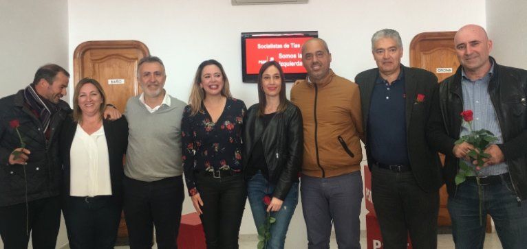 Ángel Víctor Torres acude a la inauguración de la nueva sede de PSOE Tías