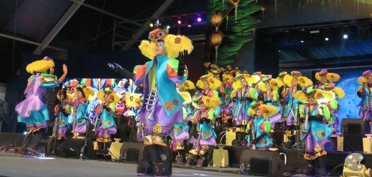Los Gorfinijos, ganadora del premio Buche, 1º en Interpretación y 1º en Fantasía del Carnaval Arrecife