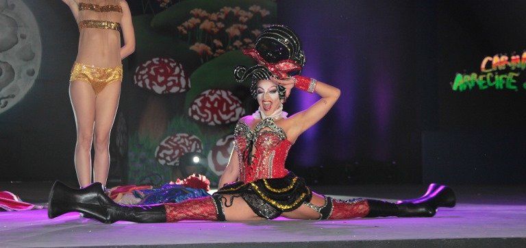Drag  Noa conquista la gala drag del Carnaval Encantado Arrecife 2018
