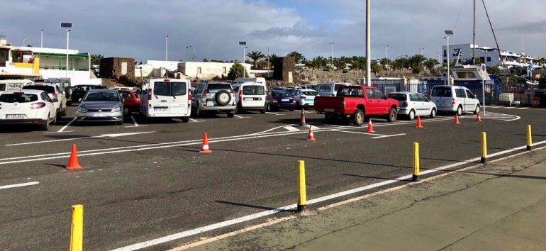 Puertos Canarios ejecuta obras de señalización en el puerto de Playa Blanca por 32.000 euros