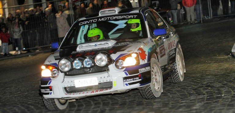Quinto puesto para Daniel Guerra y Patricia Guillén en el Rallye Serra de Fafe
