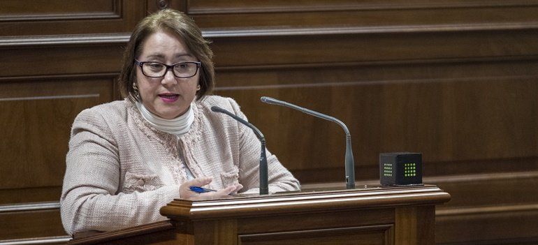 La diputada lanzaroteña Gladys Acuña vuelve a defender la implantación de una tasa turística