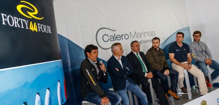 Tres canarios compiten con el Península Petroleum en la RC44 Calero Marinas Cup 2018