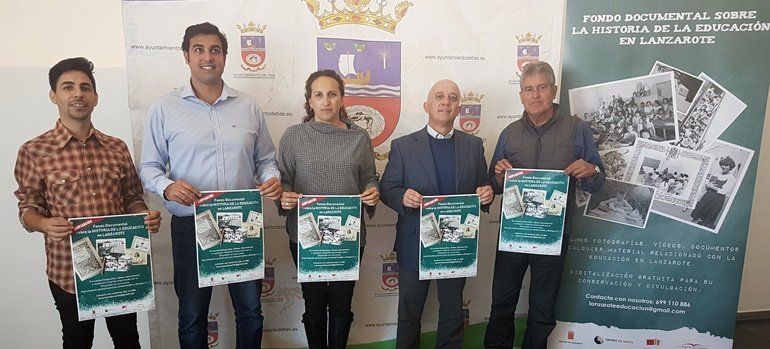 El Ayuntamiento de Tías se une "al rescate de la memoria educativa del municipio"