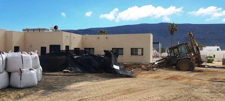El Gobierno de Canarias inicia las obras de seaneamiento del Centro de Salud de La Graciosa