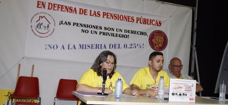 Lanzarote se sumará a las movilizaciones en defensa de las pensiones: "Son un derecho, no un privilegio"