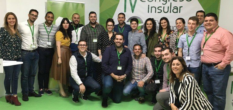 NNGG de España y Canarias se vuelcan con los jóvenes del  Partido Popular de Lanzarote en su IV Congreso 