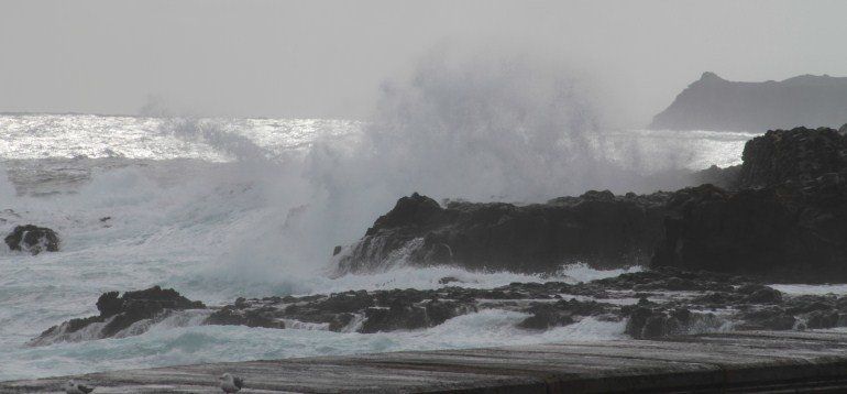 Lanzarote estará en prealerta el miércoles por fenómenos costeros
