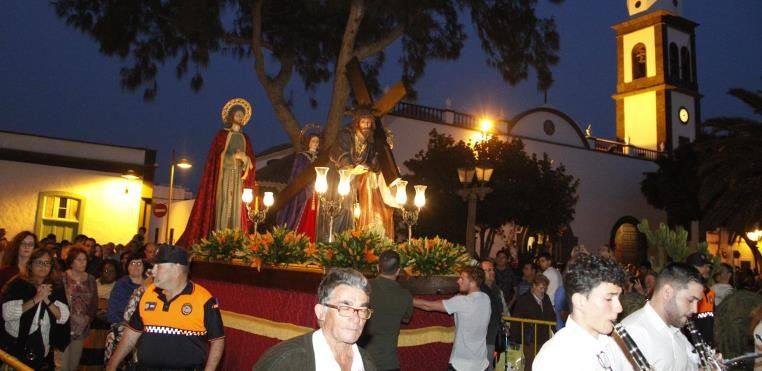 Arrecife vivió con gran devoción la procesión de El Santo Encuentro