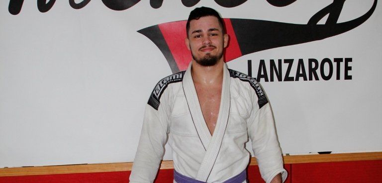 Martín Alonso, de Playa Blanca, único clasificado de España al campeonato del mundo de jiu jitsu