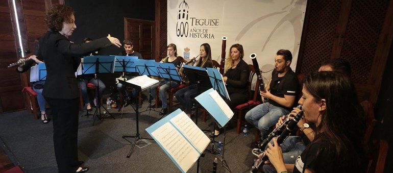 La Joven Orquesta de Canarias concluye en Teguise la gira de su concierto 'Sonando en Primavera'