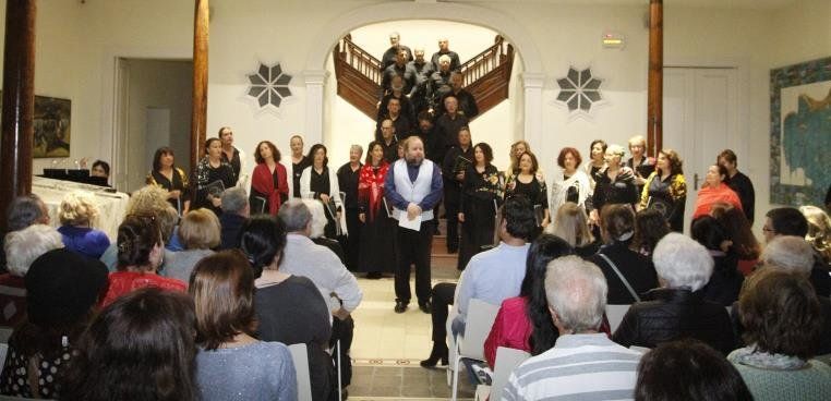 La Casa de la Cultura Agustín de la Hoz acogió el concierto "De Zarzuela" de la Coral Polifónica de San Ginés