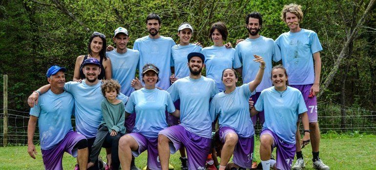 El equipo conejero Mubidisk, subcampeón de España de Ultimate Frisbee