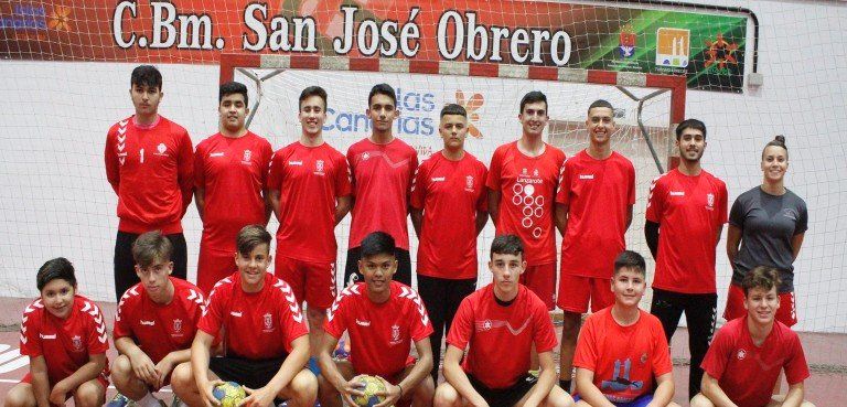 El CB San José Obrero representa al balonmano canario en el Campeonato de España Cadete