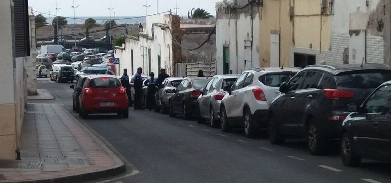 Desalojo de okupas de una vivienda cercana al Charco de San Ginés en 2018